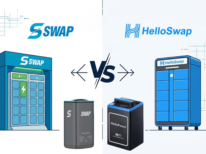 Swap Energi Indonesia vs HelloSwap Battery Swap